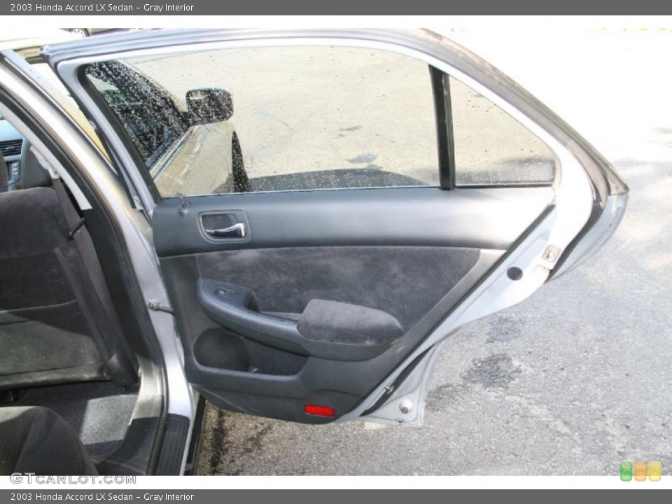 Gray Interior Door Panel for the 2003 Honda Accord LX Sedan #38806836