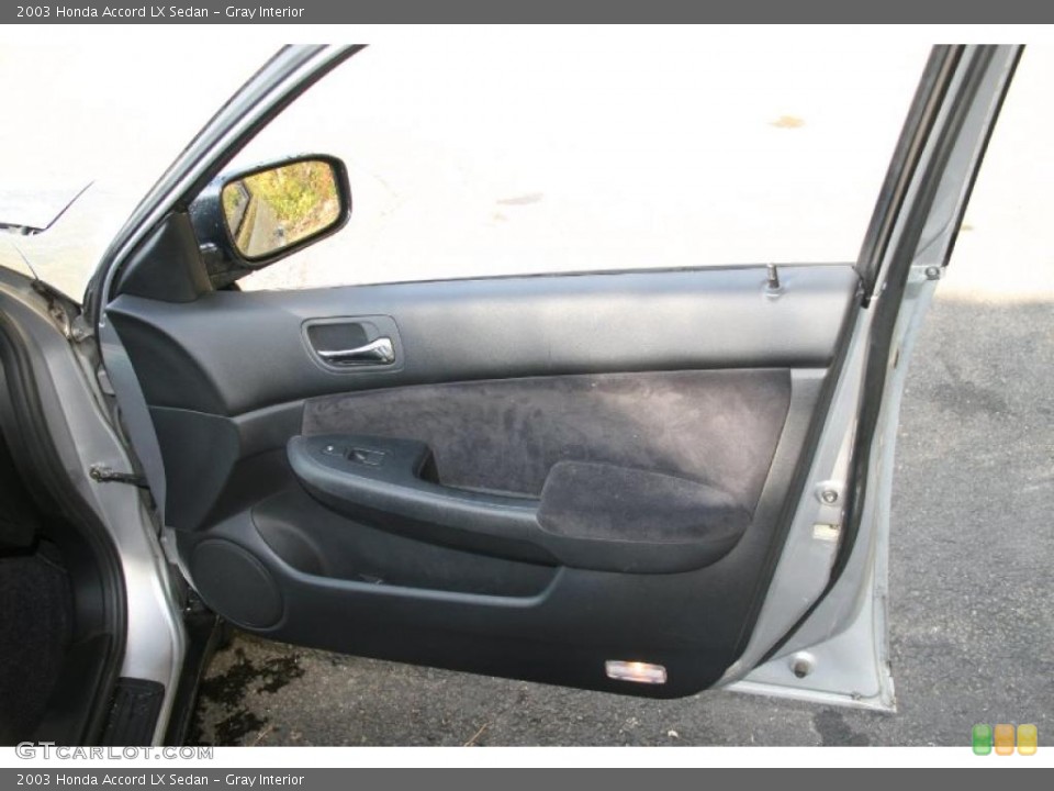 Gray Interior Door Panel for the 2003 Honda Accord LX Sedan #38806852