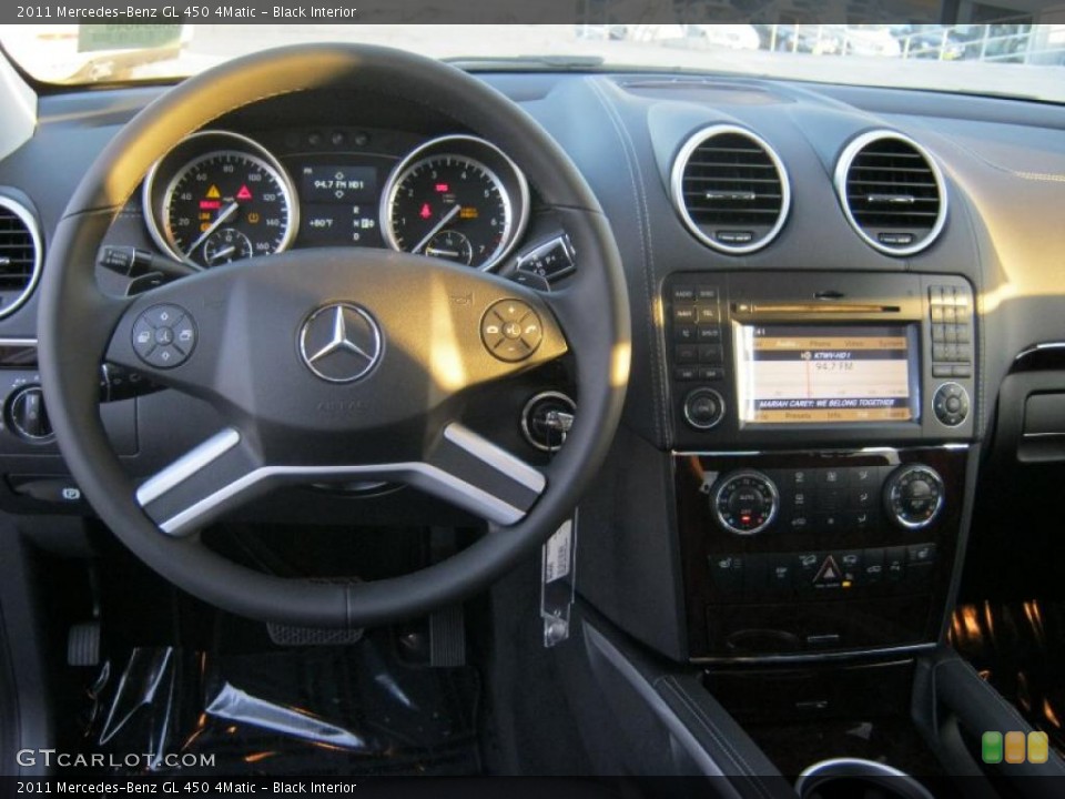 Black Interior Steering Wheel for the 2011 Mercedes-Benz GL 450 4Matic #38806868