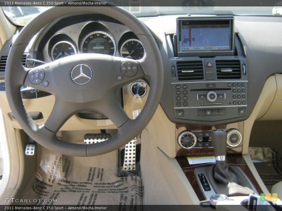 Almond/Mocha Interior Photo for the 2011 Mercedes-Benz C 350 Sport #38808068