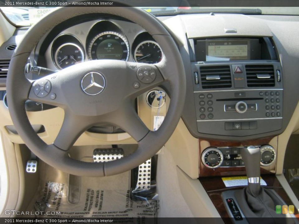 Almond/Mocha Interior Photo for the 2011 Mercedes-Benz C 300 Sport #38808156