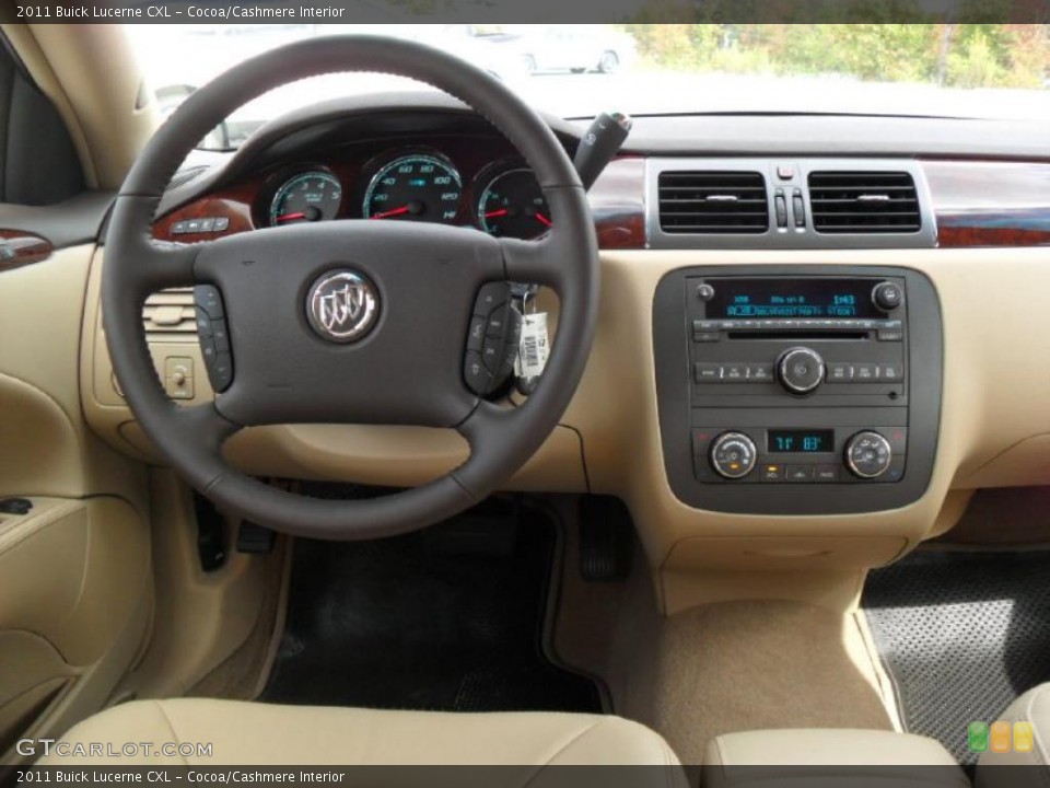 Cocoa/Cashmere Interior Dashboard for the 2011 Buick Lucerne CXL #38809112