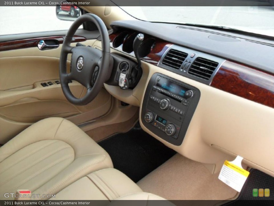 Cocoa/Cashmere Interior Dashboard for the 2011 Buick Lucerne CXL #38809196