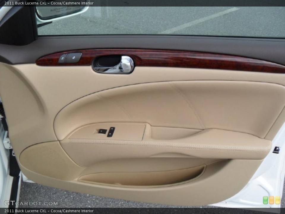 Cocoa/Cashmere Interior Door Panel for the 2011 Buick Lucerne CXL #38809212