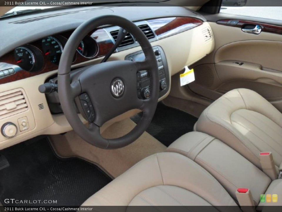 Cocoa/Cashmere Interior Prime Interior for the 2011 Buick Lucerne CXL #38809276