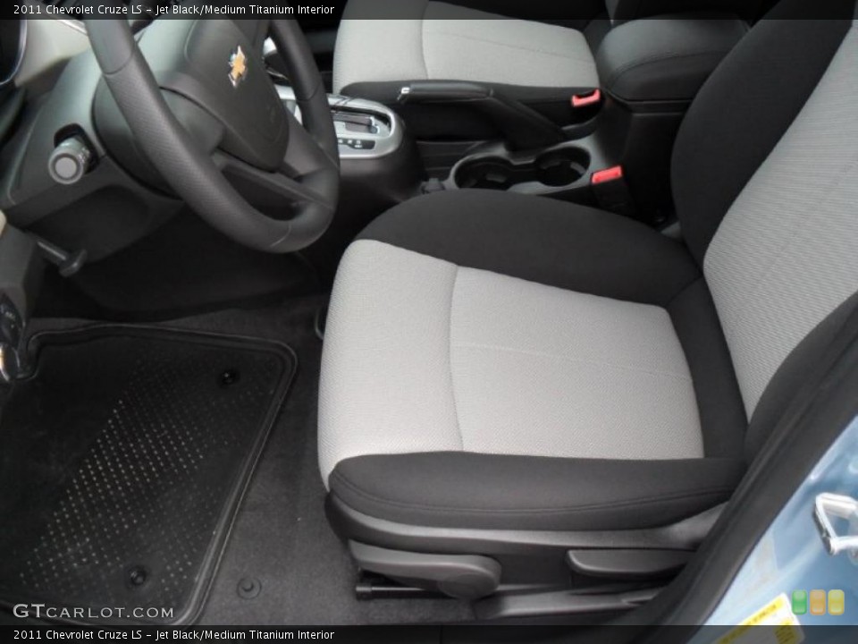 Jet Black/Medium Titanium Interior Photo for the 2011 Chevrolet Cruze LS #38809388