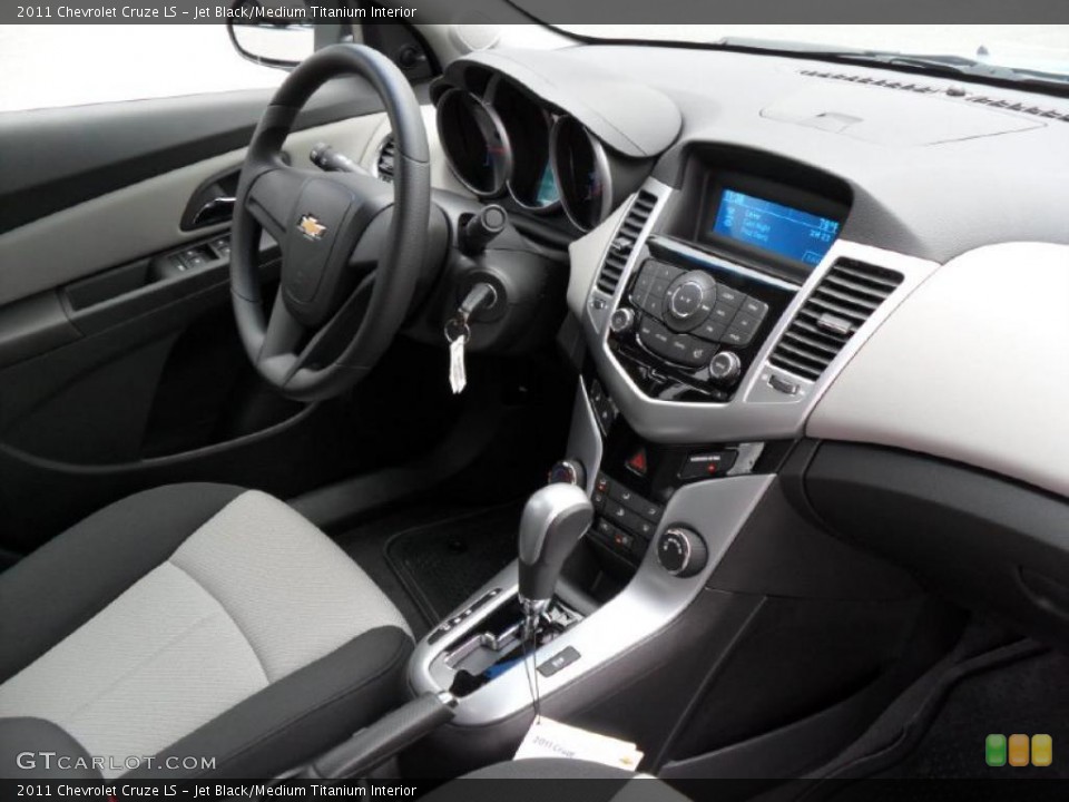 Jet Black/Medium Titanium Interior Dashboard for the 2011 Chevrolet Cruze LS #38809580