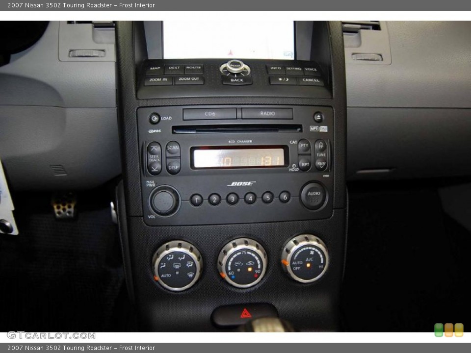 Frost Interior Controls for the 2007 Nissan 350Z Touring Roadster #38809664