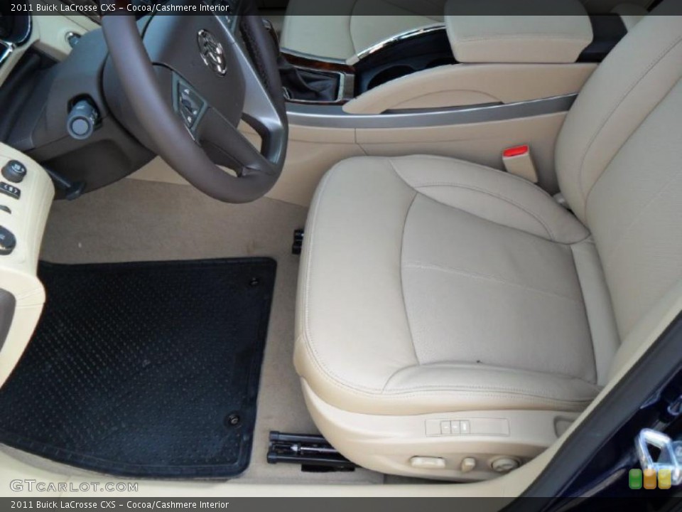 Cocoa/Cashmere Interior Photo for the 2011 Buick LaCrosse CXS #38809780