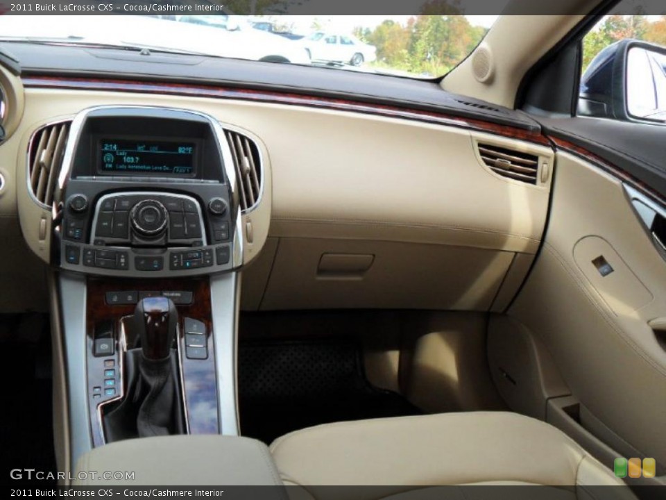 Cocoa/Cashmere Interior Dashboard for the 2011 Buick LaCrosse CXS #38809972