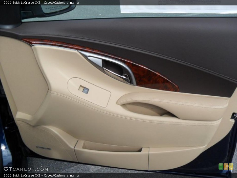 Cocoa/Cashmere Interior Door Panel for the 2011 Buick LaCrosse CXS #38810044