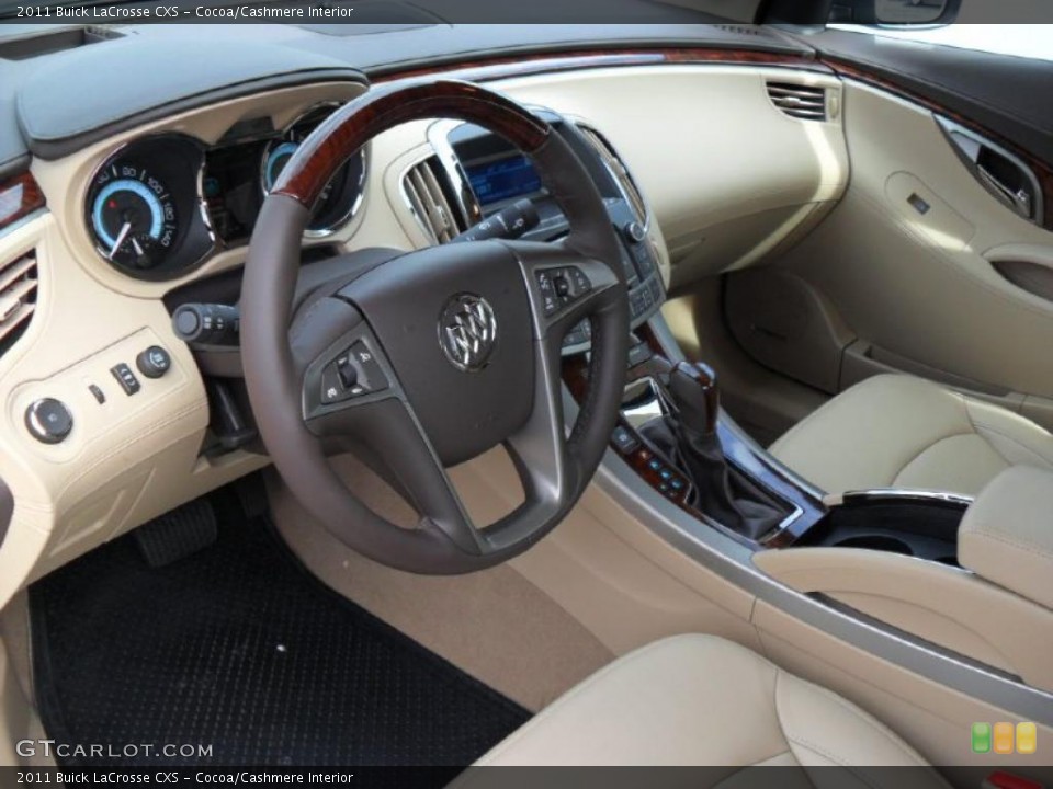 Cocoa/Cashmere Interior Prime Interior for the 2011 Buick LaCrosse CXS #38810108