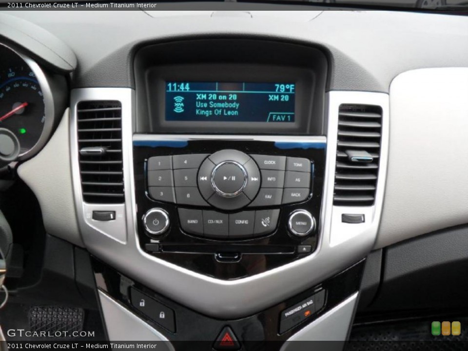 Medium Titanium Interior Controls for the 2011 Chevrolet Cruze LT #38810300