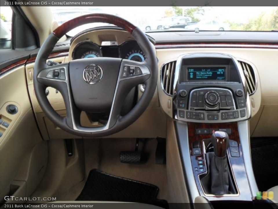 Cocoa/Cashmere Interior Dashboard for the 2011 Buick LaCrosse CXS #38810760