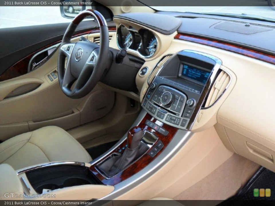 Cocoa/Cashmere Interior Dashboard for the 2011 Buick LaCrosse CXS #38810828
