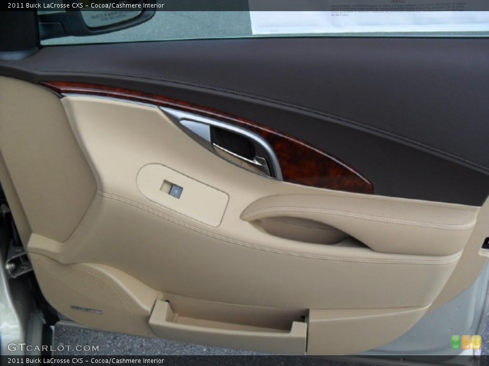 Cocoa/Cashmere Interior Door Panel for the 2011 Buick LaCrosse CXS #38810852