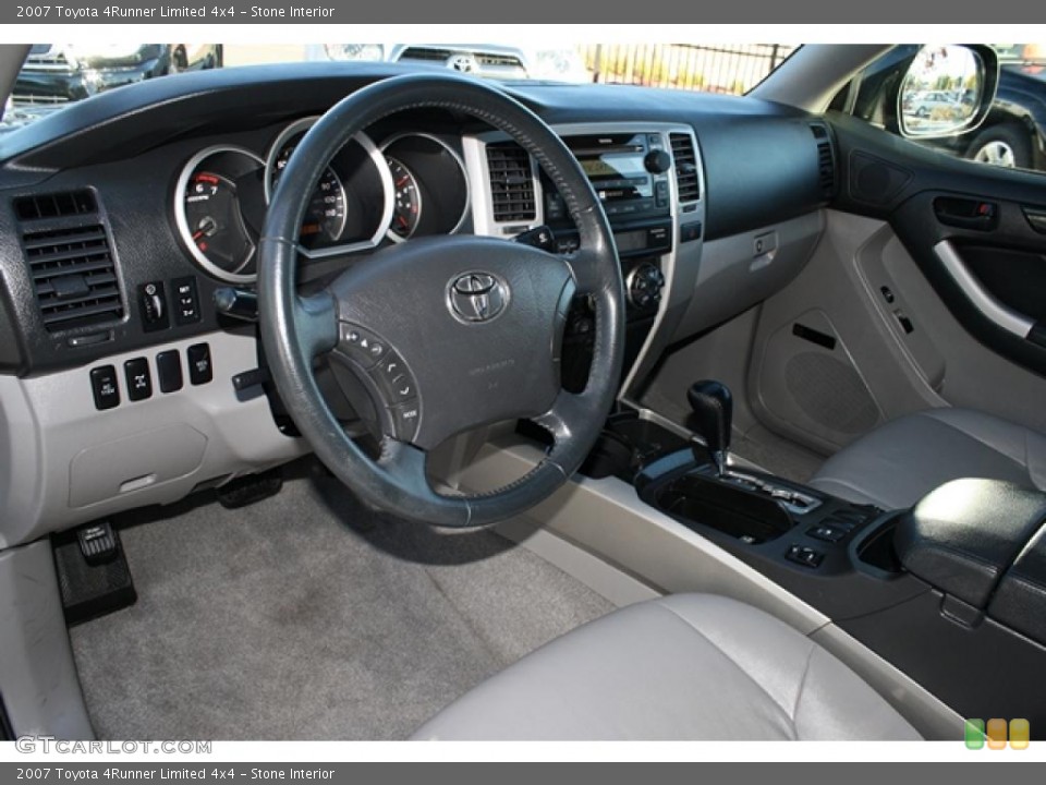 Stone Interior Prime Interior for the 2007 Toyota 4Runner Limited 4x4 #38810888