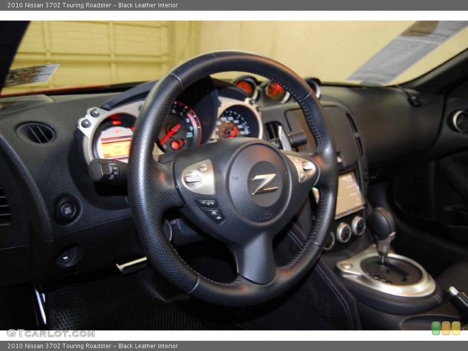 Black Leather Interior Photo for the 2010 Nissan 370Z Touring Roadster #38810900