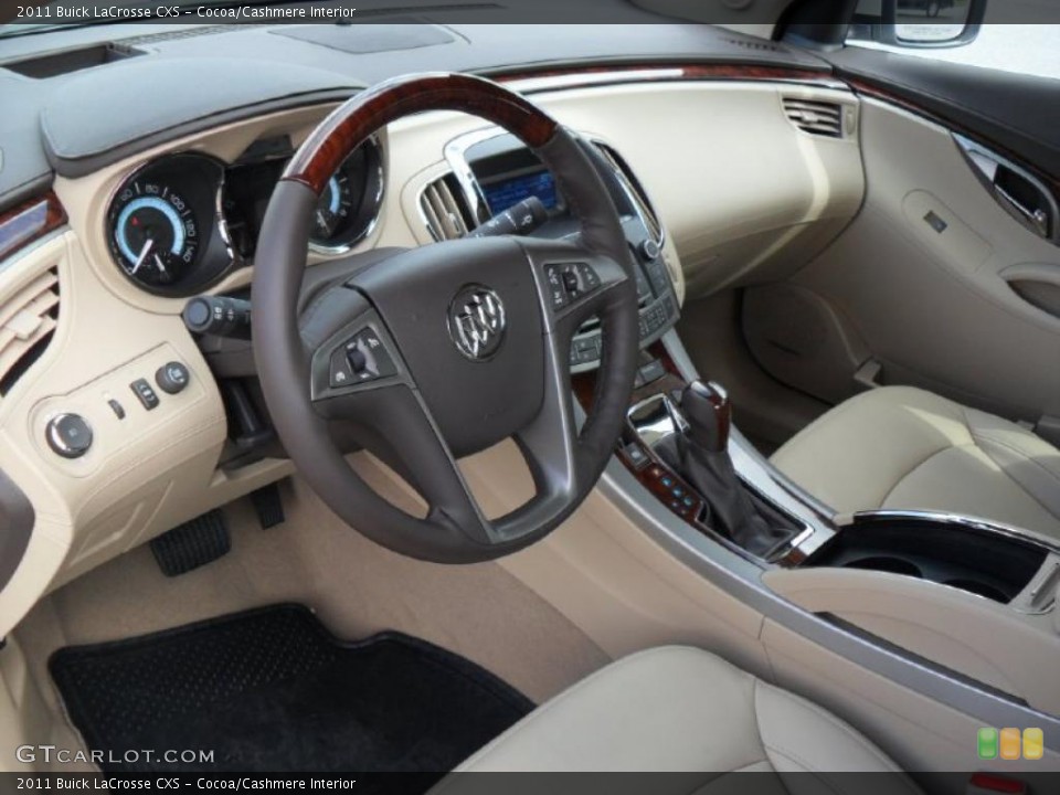 Cocoa/Cashmere Interior Prime Interior for the 2011 Buick LaCrosse CXS #38810908