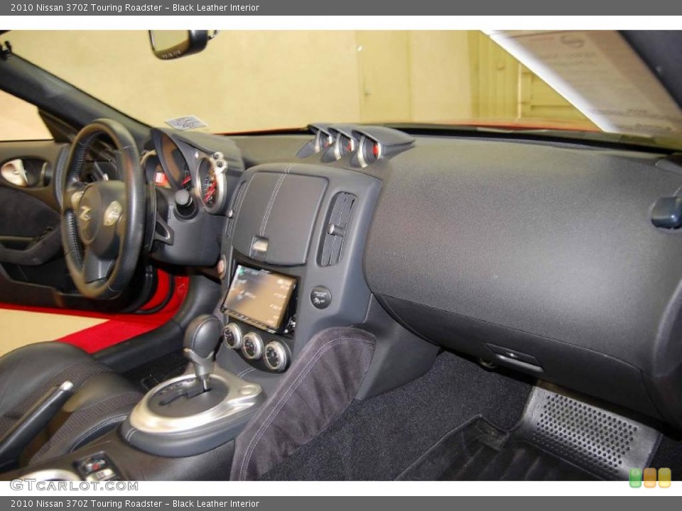 Black Leather Interior Dashboard for the 2010 Nissan 370Z Touring Roadster #38810975