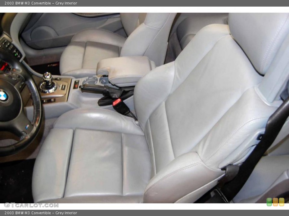 Grey Interior Photo for the 2003 BMW M3 Convertible #38811268