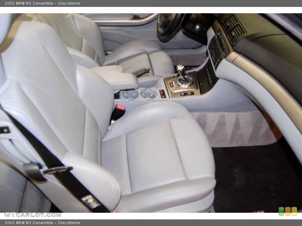 Grey Interior Photo for the 2003 BMW M3 Convertible #38811356