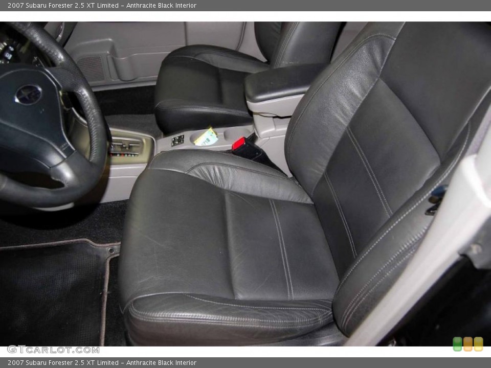 Anthracite Black Interior Photo for the 2007 Subaru Forester 2.5 XT Limited #38811684