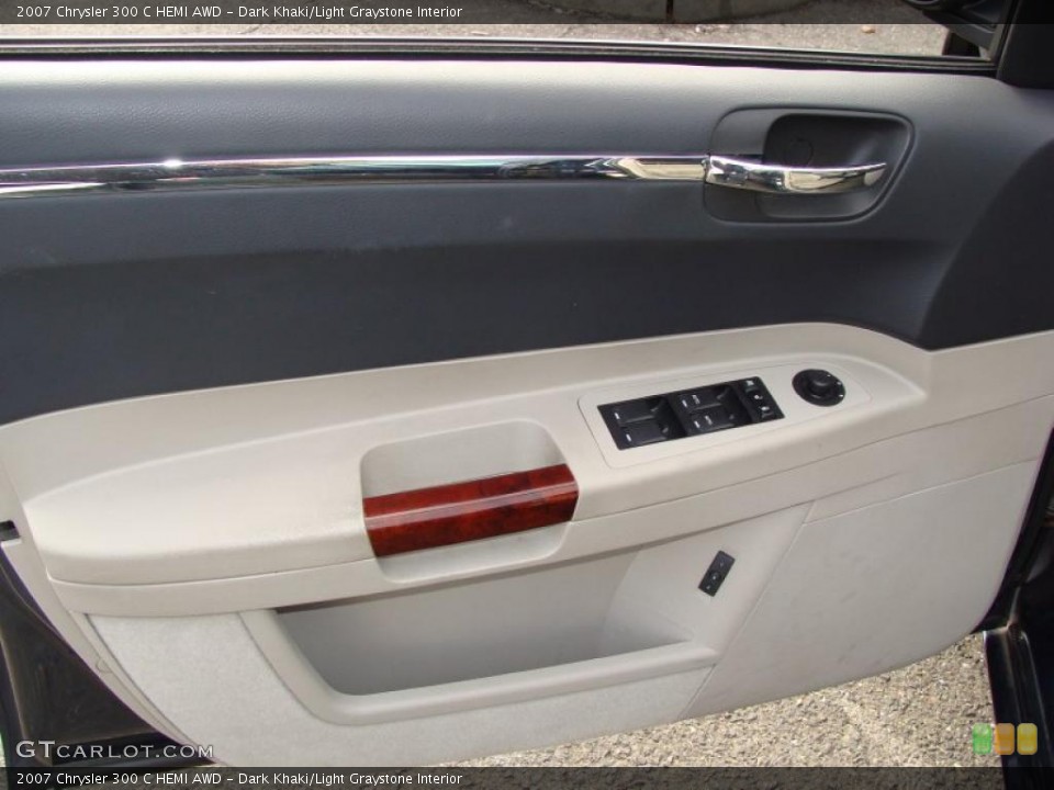 Dark Khaki/Light Graystone Interior Door Panel for the 2007 Chrysler 300 C HEMI AWD #38811708