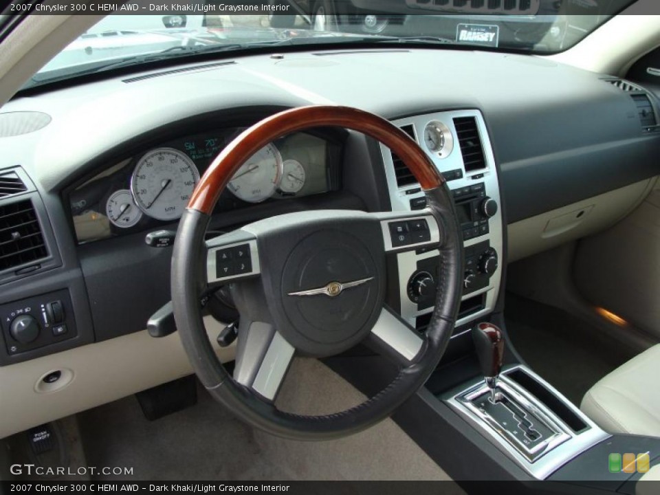 Dark Khaki/Light Graystone 2007 Chrysler 300 Interiors