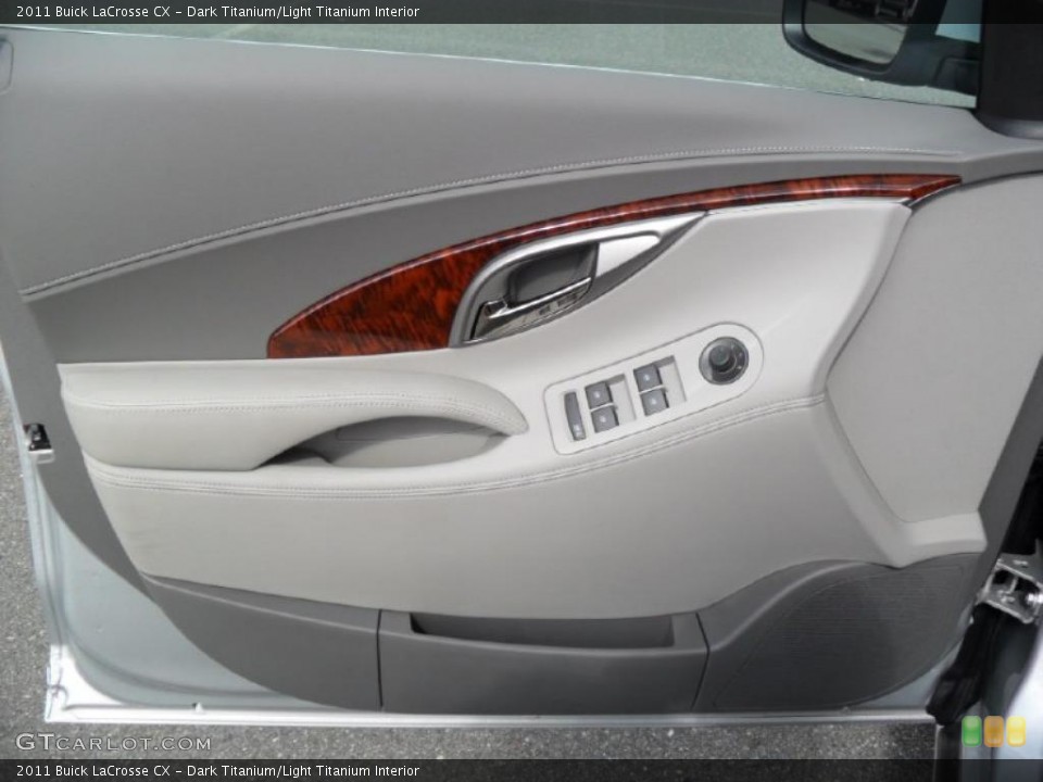 Dark Titanium/Light Titanium Interior Door Panel for the 2011 Buick LaCrosse CX #38811820