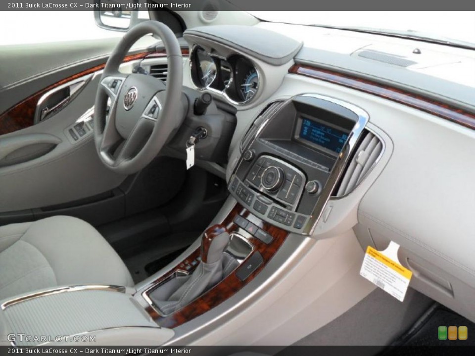 Dark Titanium/Light Titanium Interior Dashboard for the 2011 Buick LaCrosse CX #38811976