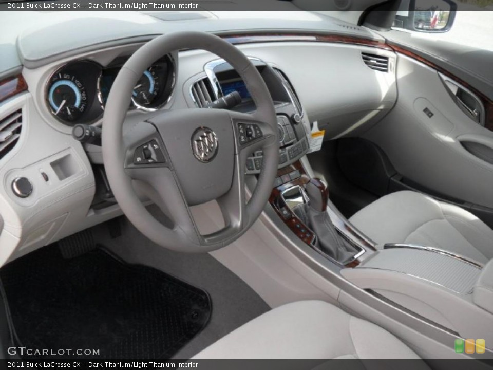 Dark Titanium/Light Titanium Interior Prime Interior for the 2011 Buick LaCrosse CX #38812049