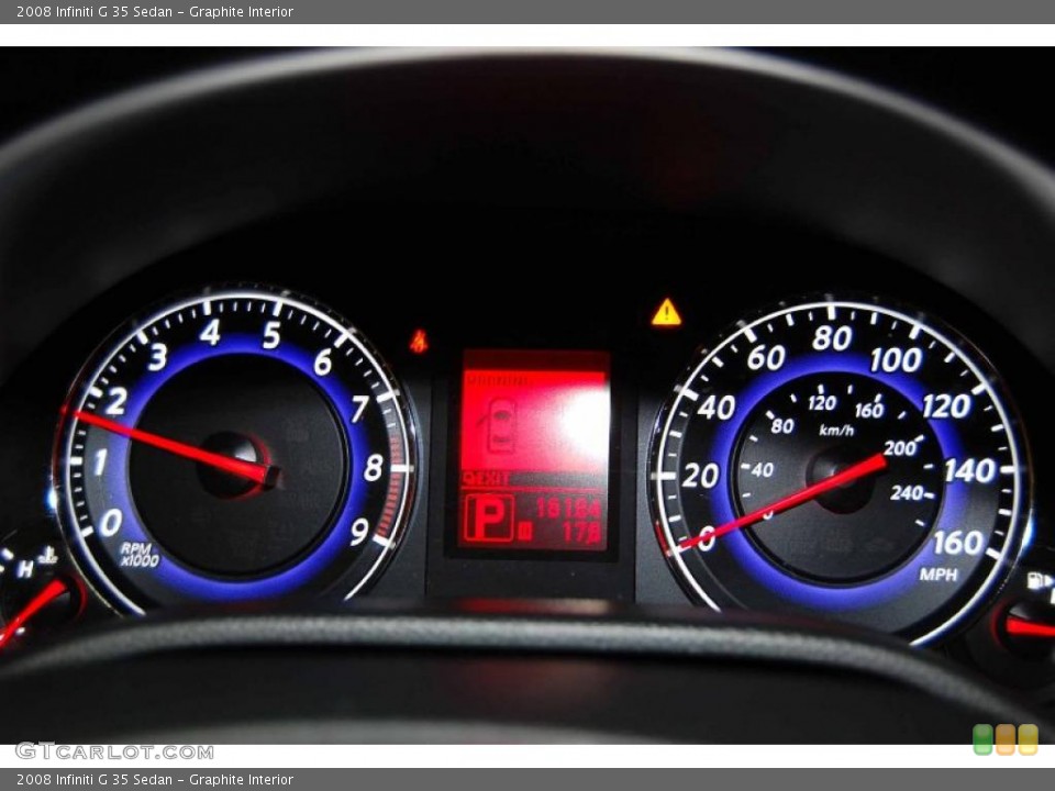 Graphite Interior Gauges for the 2008 Infiniti G 35 Sedan #38812352