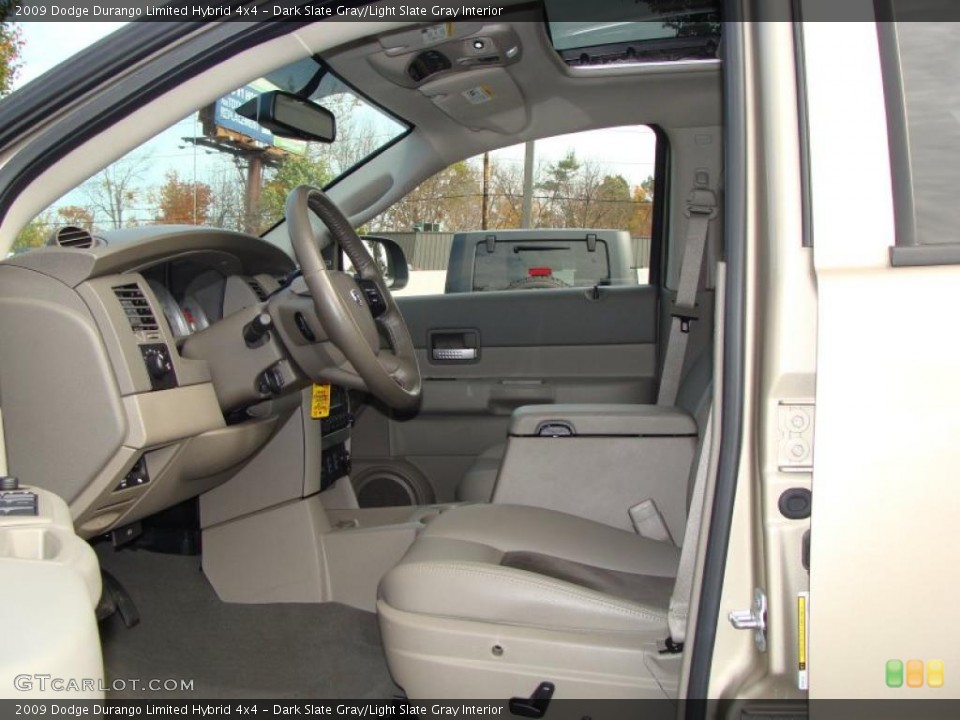 Dark Slate Gray/Light Slate Gray Interior Photo for the 2009 Dodge Durango Limited Hybrid 4x4 #38812528