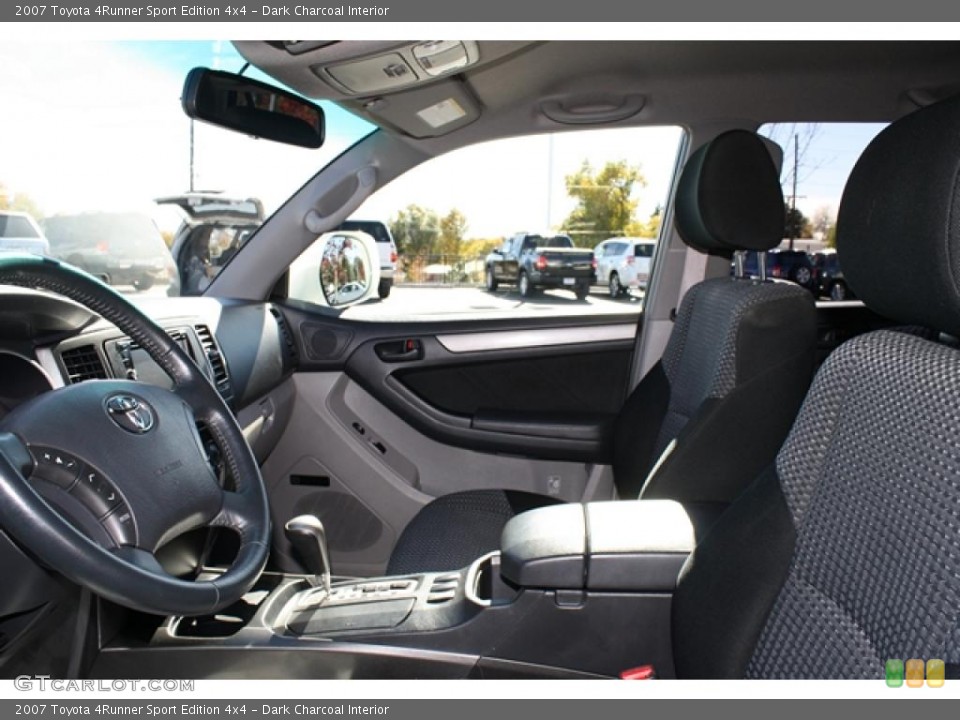 Dark Charcoal Interior Photo for the 2007 Toyota 4Runner Sport Edition 4x4 #38812556