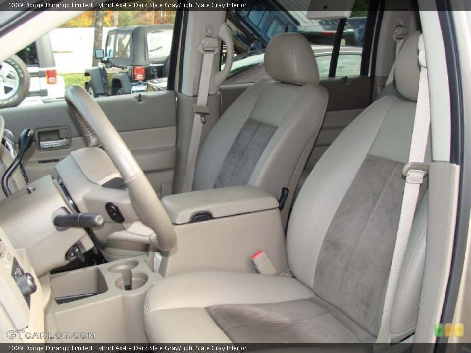 Dark Slate Gray/Light Slate Gray Interior Photo for the 2009 Dodge Durango Limited Hybrid 4x4 #38812560