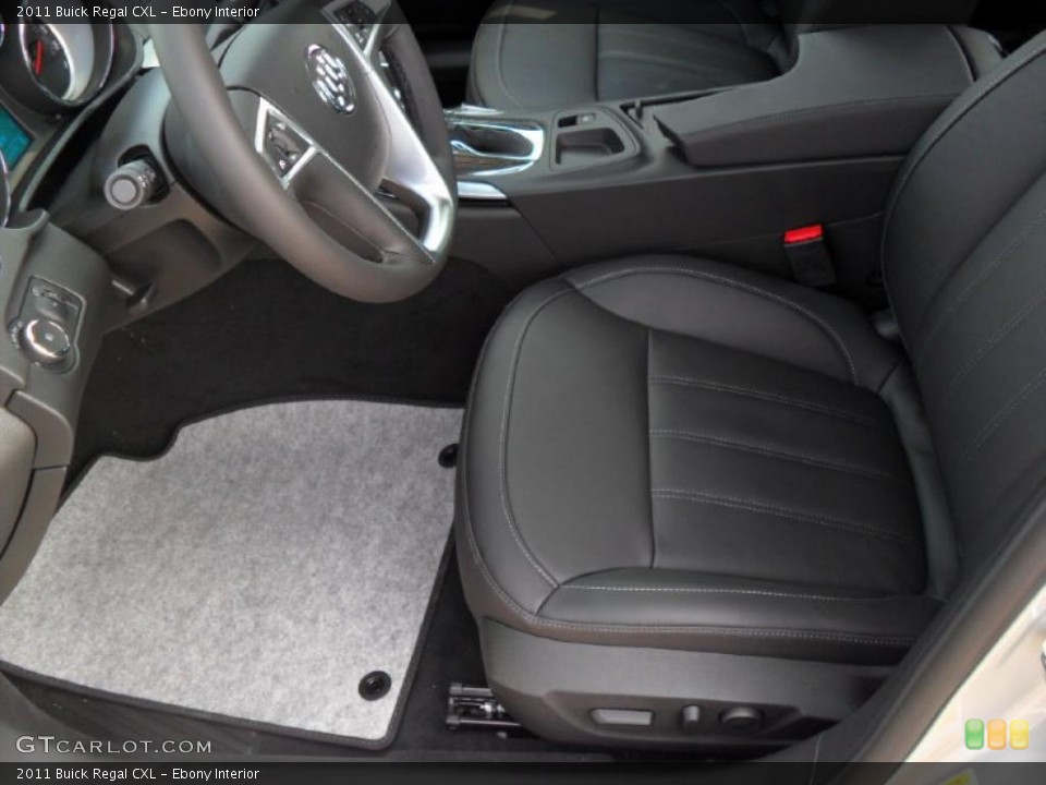 Ebony Interior Photo for the 2011 Buick Regal CXL #38812568