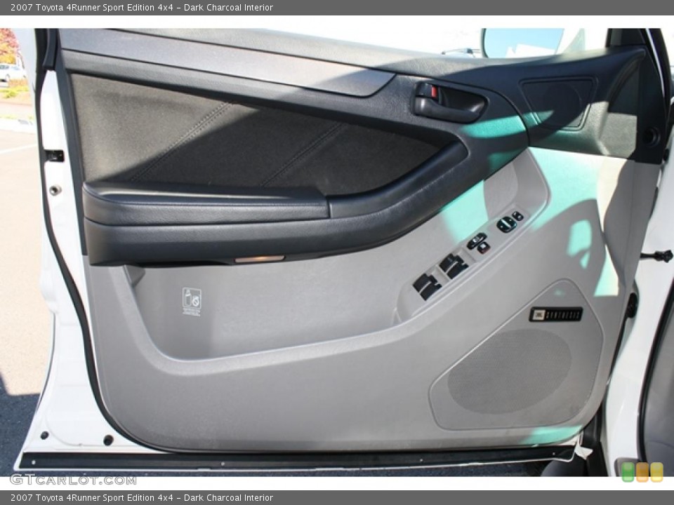 Dark Charcoal Interior Door Panel for the 2007 Toyota 4Runner Sport Edition 4x4 #38812648