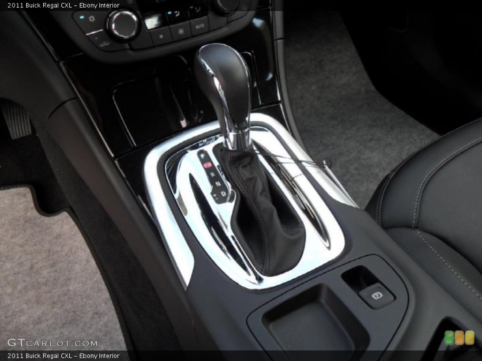 Ebony Interior Transmission for the 2011 Buick Regal CXL #38812684