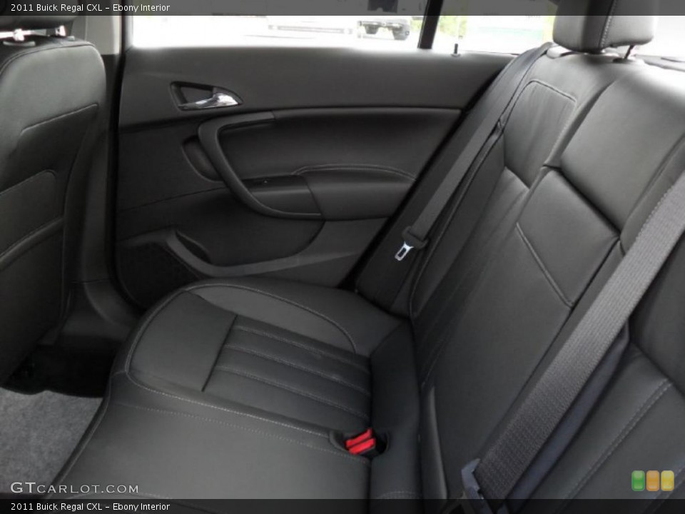 Ebony Interior Photo for the 2011 Buick Regal CXL #38812716