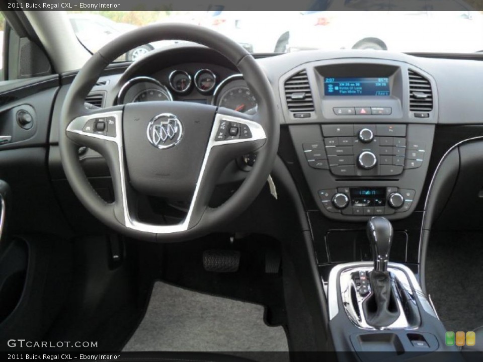 Ebony Interior Dashboard for the 2011 Buick Regal CXL #38812732