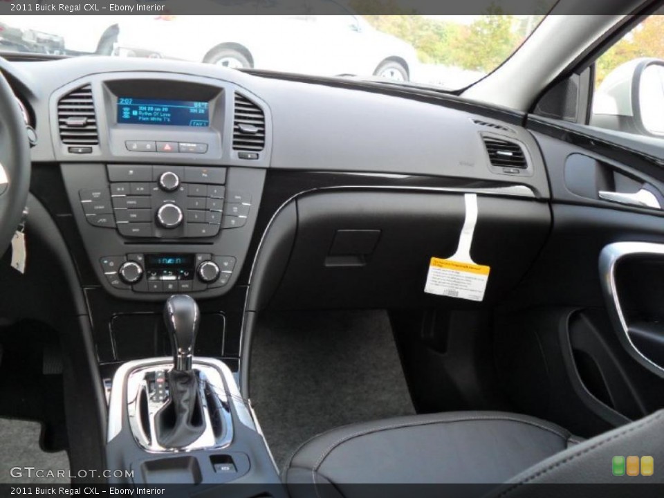 Ebony Interior Dashboard for the 2011 Buick Regal CXL #38812744