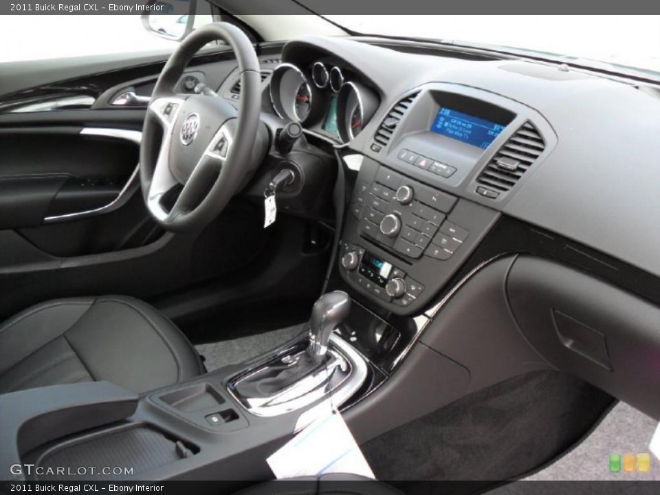 Ebony Interior Dashboard for the 2011 Buick Regal CXL #38812800