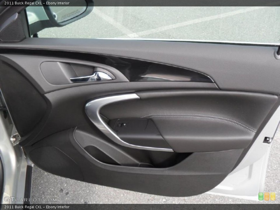 Ebony Interior Door Panel for the 2011 Buick Regal CXL #38812816