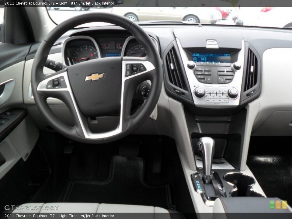 Light Titanium/Jet Black Interior Dashboard for the 2011 Chevrolet Equinox LTZ #38814268