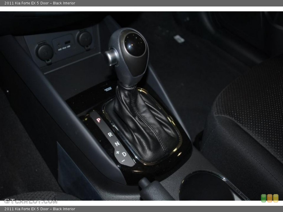 Black Interior Transmission for the 2011 Kia Forte EX 5 Door #38814796