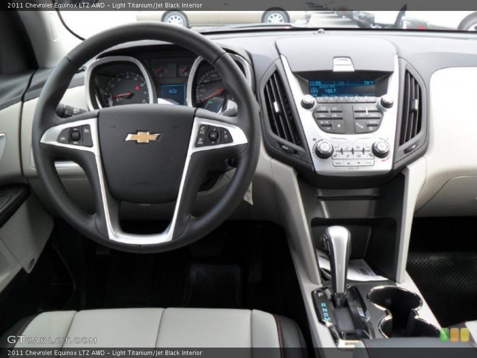Light Titanium/Jet Black Interior Dashboard for the 2011 Chevrolet Equinox LTZ AWD #38815132