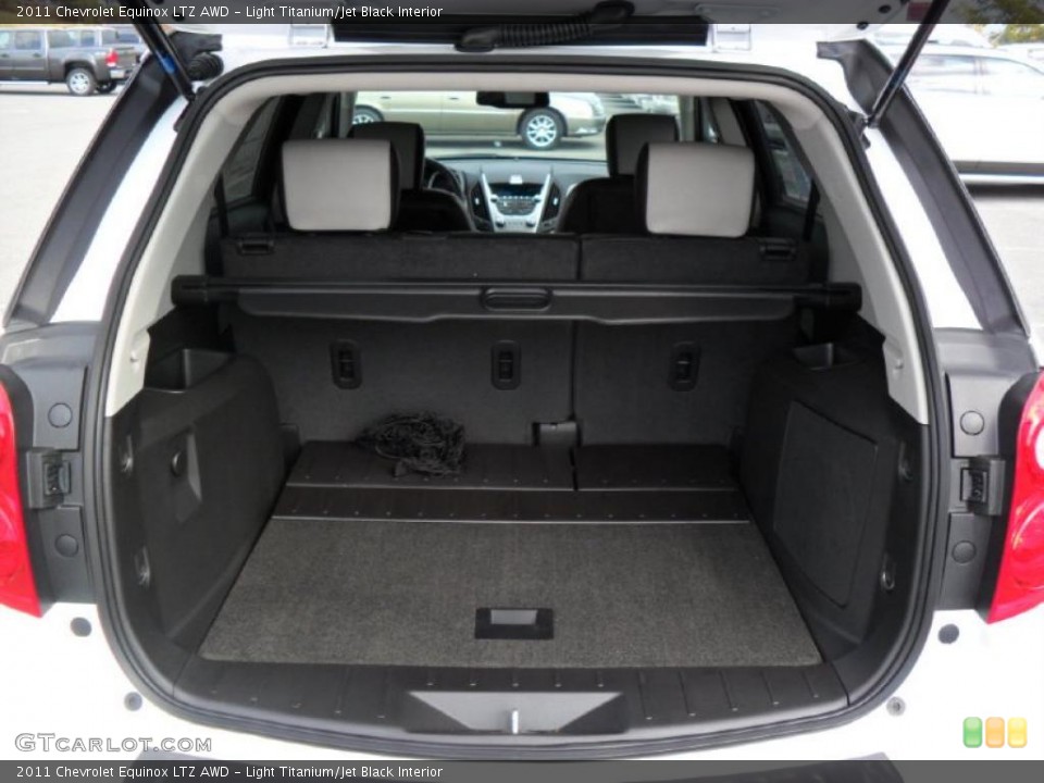 Light Titanium/Jet Black Interior Trunk for the 2011 Chevrolet Equinox LTZ AWD #38815168
