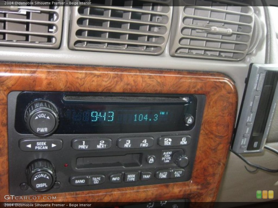 Beige Interior Controls for the 2004 Oldsmobile Silhouette Premier #38815360