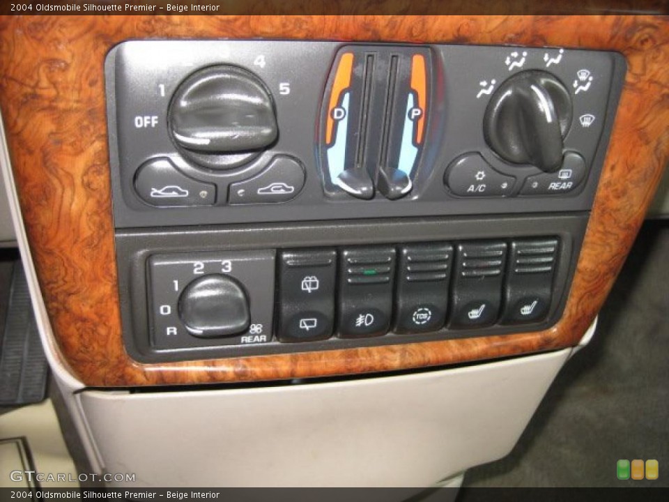 Beige Interior Controls for the 2004 Oldsmobile Silhouette Premier #38815376